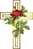 Osmrtnicama-ruza-križ
